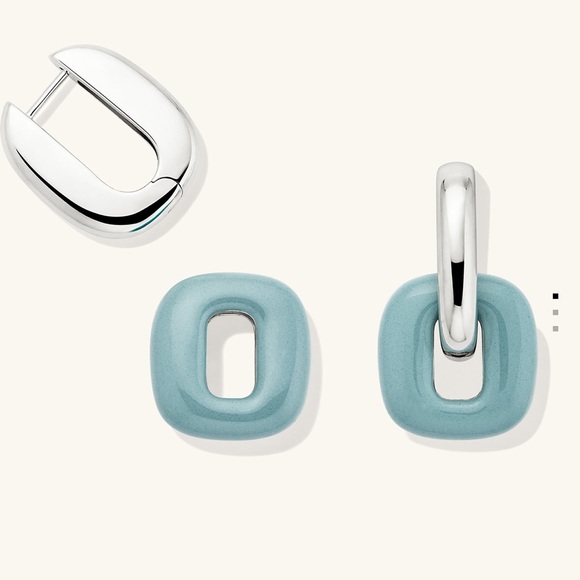 Mejuri Stevie Hoops - Picture 2 of 2